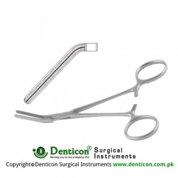 Dardik Atrauma Multipurpose Vascular Clamp Angled 45° Stainless Steel, 17 cm - 6 3/4"